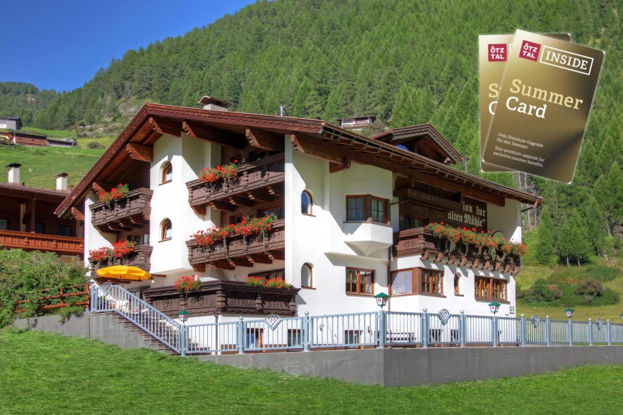 Pension Zur Alten Muehle Sölden Exteriör bild